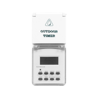 Розетка с таймером недельная электронная мощность 3500W/16A IP44, TM23 Feron