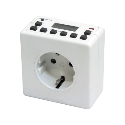 Розетка с таймером недельная электронная мощность 3500W/16A, TM21 Feron