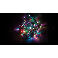 Гирлянда 230V  100 LED мульти, IP 20,  шнур 1.5м , CL05