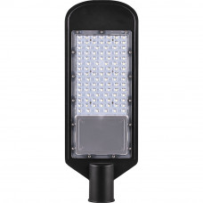 Светодиодный уличный консольный светильник 100Вт 6400K 10000Лм 230V, черный Feron SP3033 Светодиодный уличный консольный светильник 100Вт 6400K 10000Лм 230V, черный Feron SP3033