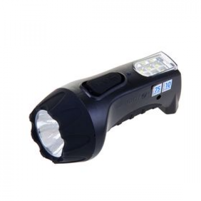 Фонарь аккумуляторный светодиодный "ФОТОН" РМ-600 Black (0.5W)