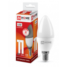 Лампа светодиодная LED-СВЕЧА-VC 11Вт 230В Е14 6500К 1050Лм IN HOME Лампа светодиодная LED-СВЕЧА-VC 11Вт 230В Е14 6500К 1050Лм IN HOME