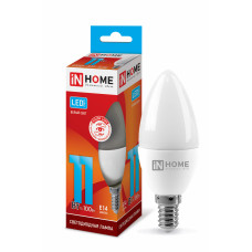 Лампа светодиодная LED-СВЕЧА-VC 11Вт 230В Е14 4000К 1050Лм IN HOME