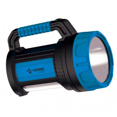Фонарь аккумуляторный KOSMOS premium 7W LED ЗУ 220/12В USB зарядка телефона КОСМОС