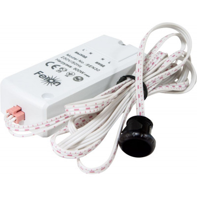 Датчик движения руки белый 230V 500W 5-8сm 30° (кабель 1,5м) SEN30 Feron
