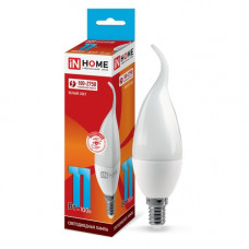 Лампа светодиодная LED-СВЕЧА НА ВЕТРУ-VC 11Вт 230В Е14 4000К 1050Лм IN HOME Лампа светодиодная LED-СВЕЧА НА ВЕТРУ-VC 11Вт 230В Е14 4000К 1050Лм IN HOME